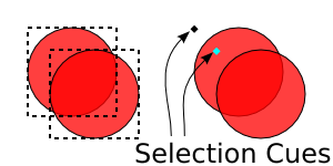 Selection cues.