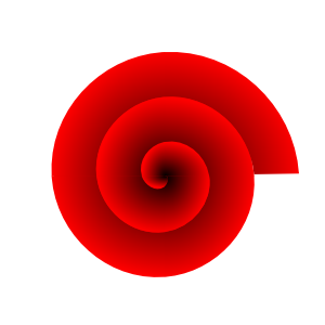 Red spiral.