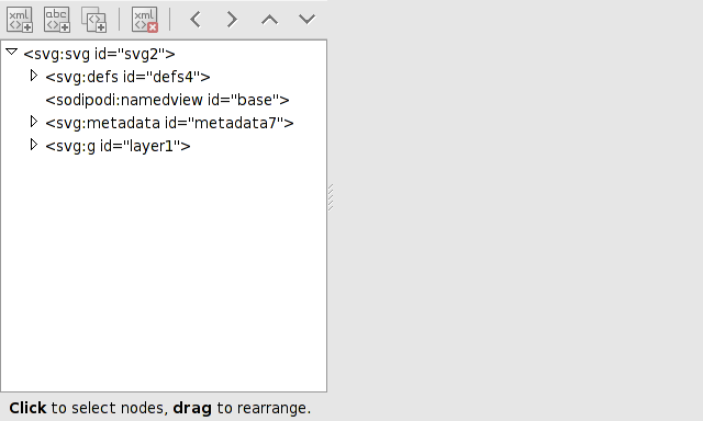 XML Editor dialog.