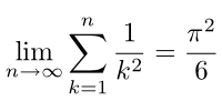 LaTeX Formula example.