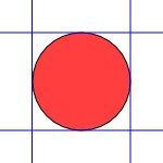 Guide lines created from objects.