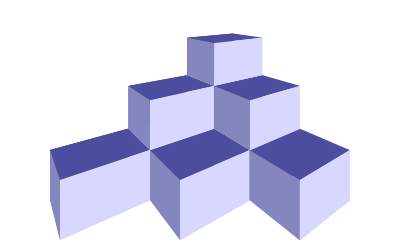 A 3D box with handles.