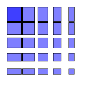 A P1 symmetry tiling with a negative scaling.
