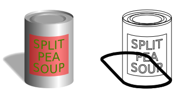 Normal vs. Wire frame view.